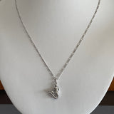 La Sirena Necklace | Silver Mermaid