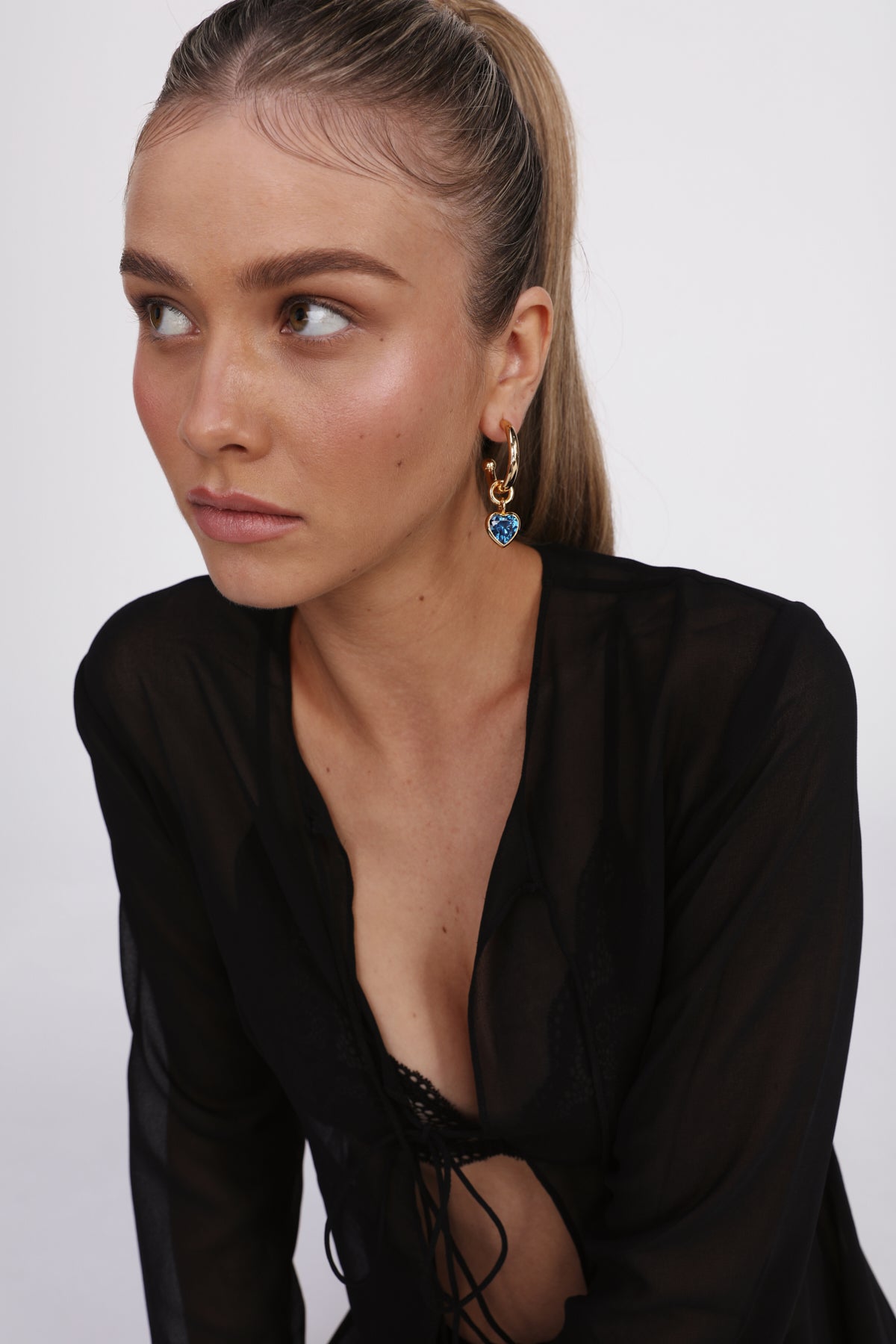 Alison Necklace | Aqua Daisy – Xanthea
