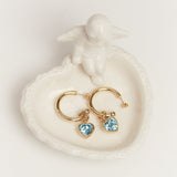 Dorothea Earrings | Aquamarine