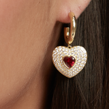 Cordelia Earrings | Ruby