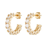 Harlean Earrings | Crystal Topaz